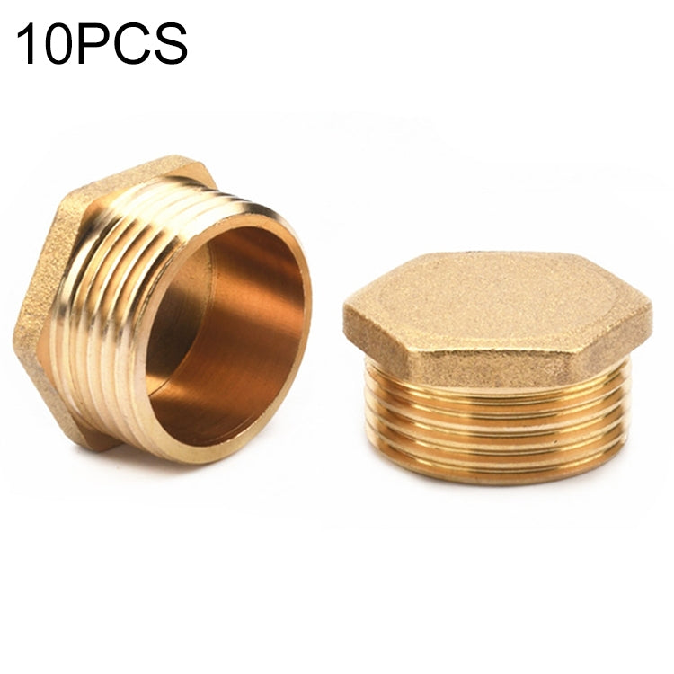 LAIZE 2pcs Hexagon Plug Male Thread, Caliber:4 Point My Store