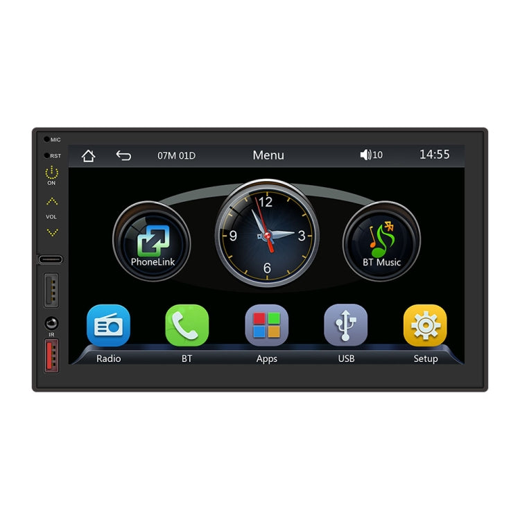 7 inch Wireless CarPlay Car MP5 Player Supports Bluetooth/Reverse/Mobile Phone Internet