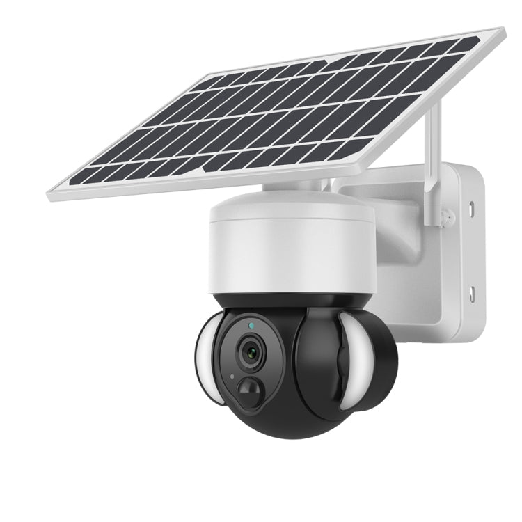 2.4G Wifi Solar Battery Powered? Floodlight PTZ? Camera with  PIR Human Detection