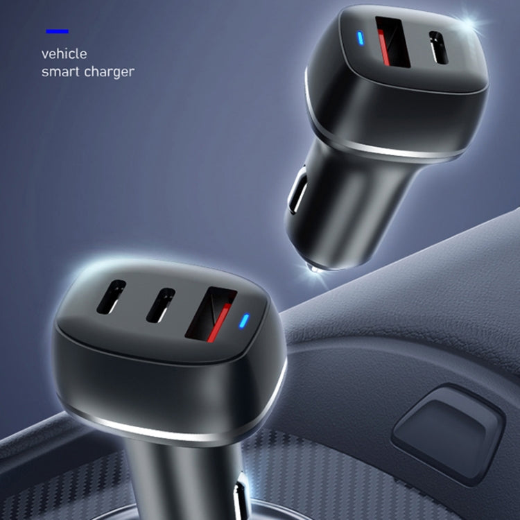 ACC-578 33W USB-C/Type-C+USB Fast Charge Car Charger