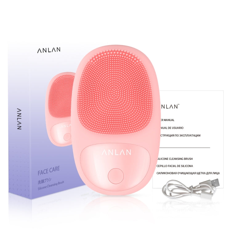 ANLAN Oval Waterproof Silicone Cleansing Instrument