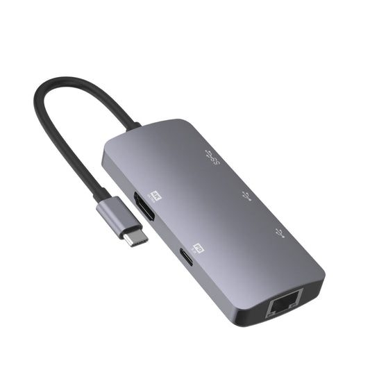 Onten OTN-UC910 USB-C / Type-C Portable Multifunctional HUB Docking Station