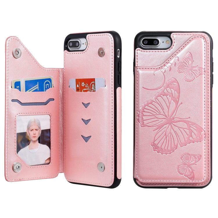 Butterfly Embossing Pattern Shockproof Protective Case with Holder & Card Slots & Photo Frame, Series 2 My Store