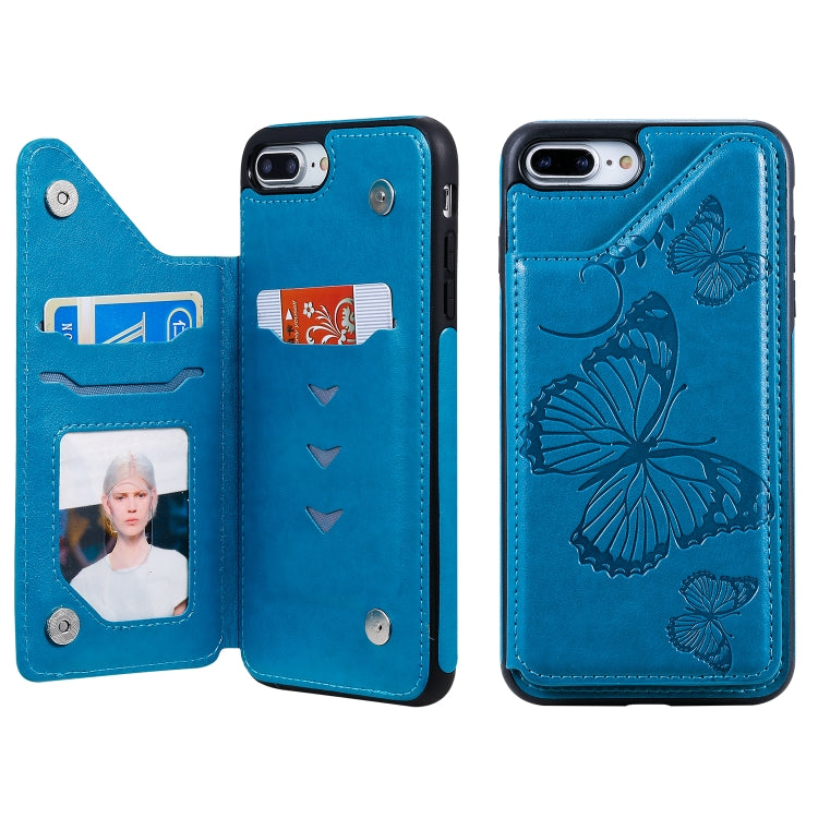 Butterfly Embossing Pattern Shockproof Protective Case with Holder & Card Slots & Photo Frame, Series 2 My Store