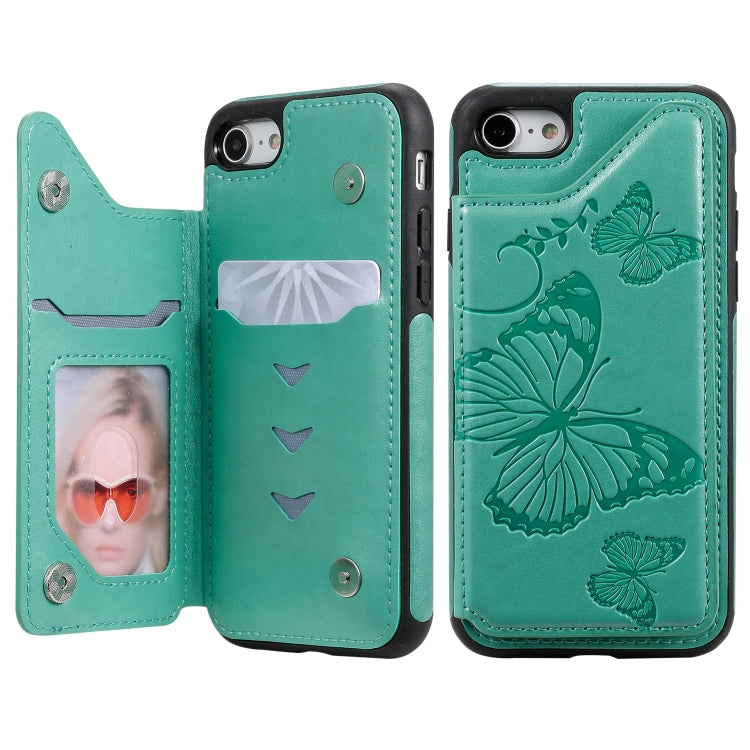 Butterfly Embossing Pattern Shockproof Protective Case with Holder & Card Slots & Photo Frame, Series 1 My Store