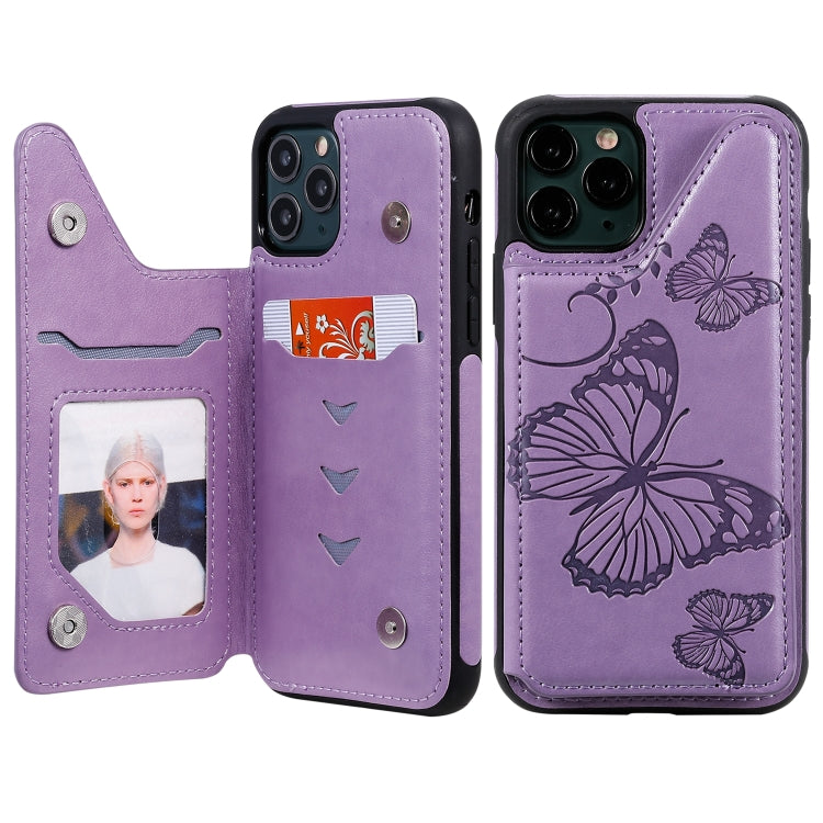 Butterfly Embossing Pattern Shockproof Protective Case with Holder & Card Slots & Photo Frame, Series 7 My Store