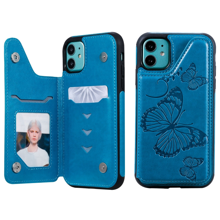 Butterfly Embossing Pattern Shockproof Protective Case with Holder & Card Slots & Photo Frame, Series 7 My Store