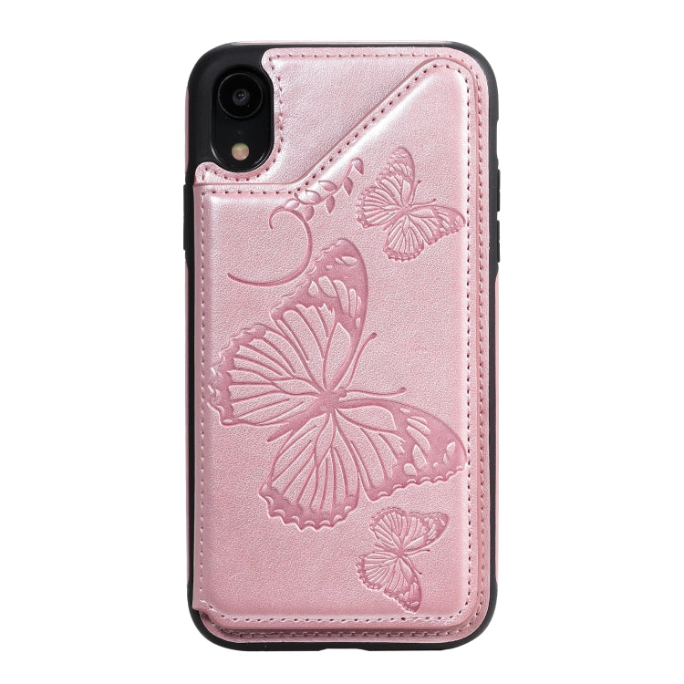 Butterfly Embossing Pattern Shockproof Protective Case with Holder & Card Slots & Photo Frame, Series 1 My Store