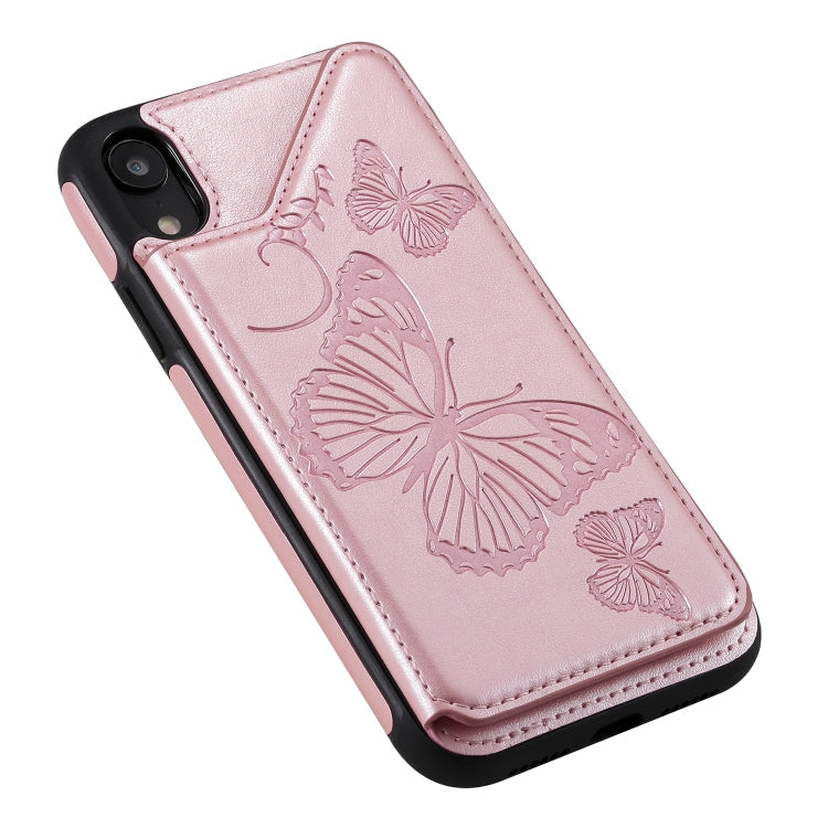 Butterfly Embossing Pattern Shockproof Protective Case with Holder & Card Slots & Photo Frame, Series 1 My Store