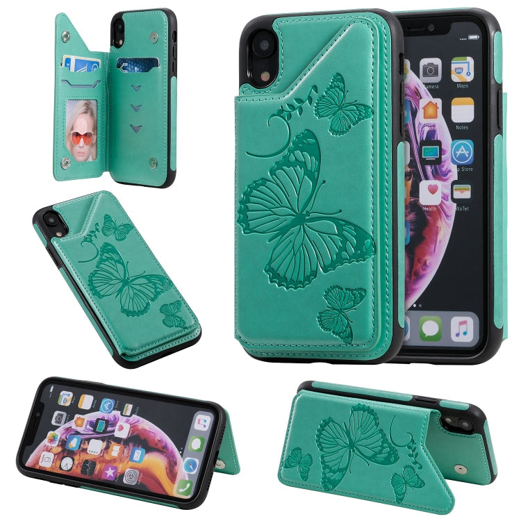 Butterfly Embossing Pattern Shockproof Protective Case with Holder & Card Slots & Photo Frame, Series 1 My Store