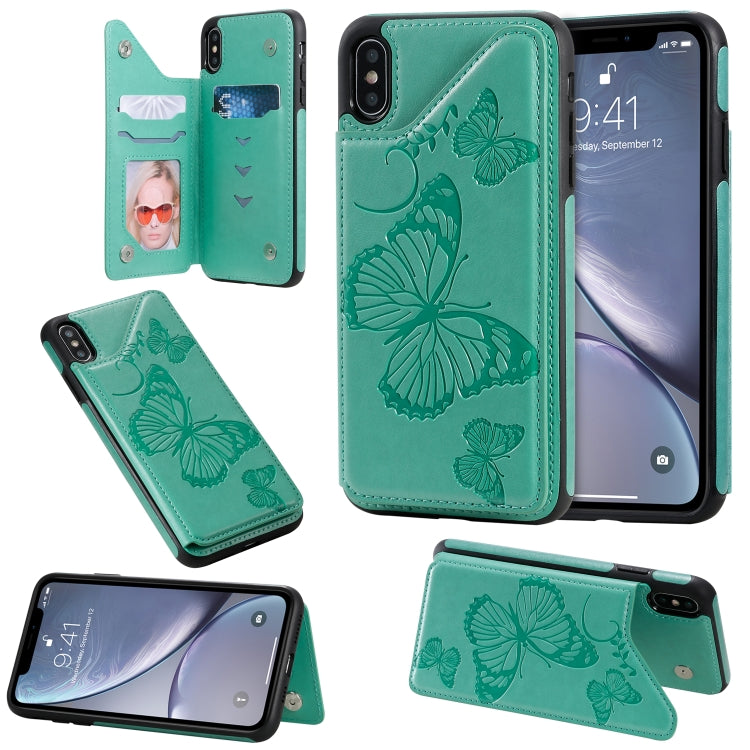 Butterfly Embossing Pattern Shockproof Protective Case with Holder & Card Slots & Photo Frame, Series 6 My Store