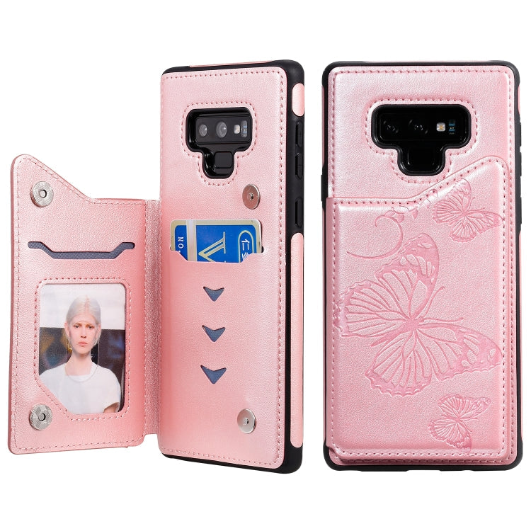 Butterfly Embossing Pattern Shockproof Protective Case with Holder & Card Slots & Photo Frame, Series 8 My Store