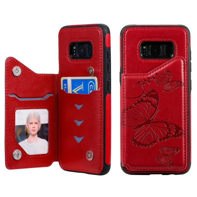 Butterfly Embossing Pattern Shockproof Protective Case with Holder & Card Slots & Photo Frame, Series 6 My Store