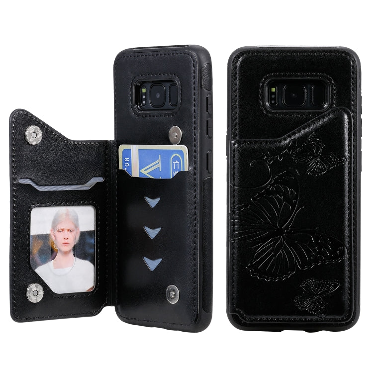 Butterfly Embossing Pattern Shockproof Protective Case with Holder & Card Slots & Photo Frame, Series 6 My Store