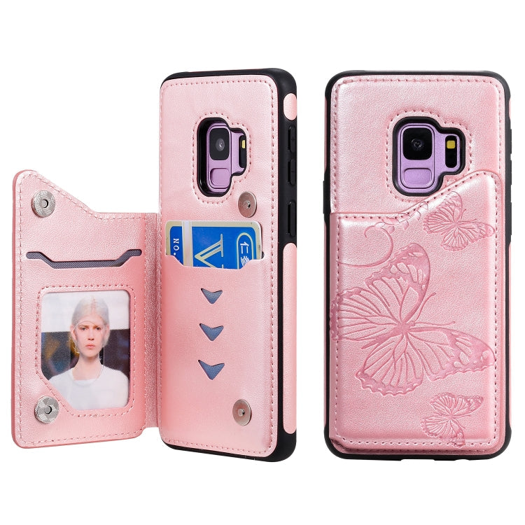 Butterfly Embossing Pattern Shockproof Protective Case with Holder & Card Slots & Photo Frame, Series 8 My Store