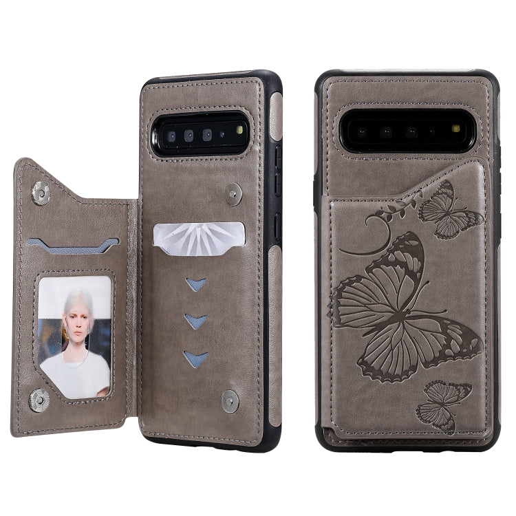 Butterfly Embossing Pattern Shockproof Protective Case with Holder & Card Slots & Photo Frame, Series 7 My Store