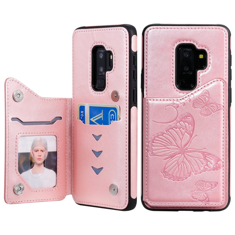 Butterfly Embossing Pattern Shockproof Protective Case with Holder & Card Slots & Photo Frame, Series 3 My Store