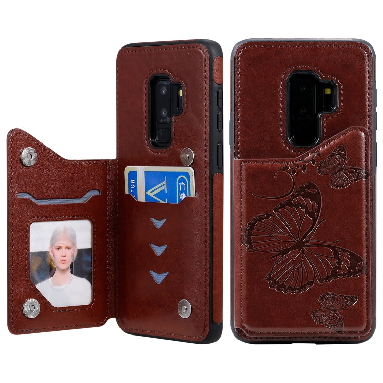 Butterfly Embossing Pattern Shockproof Protective Case with Holder & Card Slots & Photo Frame, Series 3 My Store