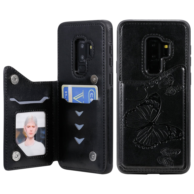 Butterfly Embossing Pattern Shockproof Protective Case with Holder & Card Slots & Photo Frame, Series 3 My Store