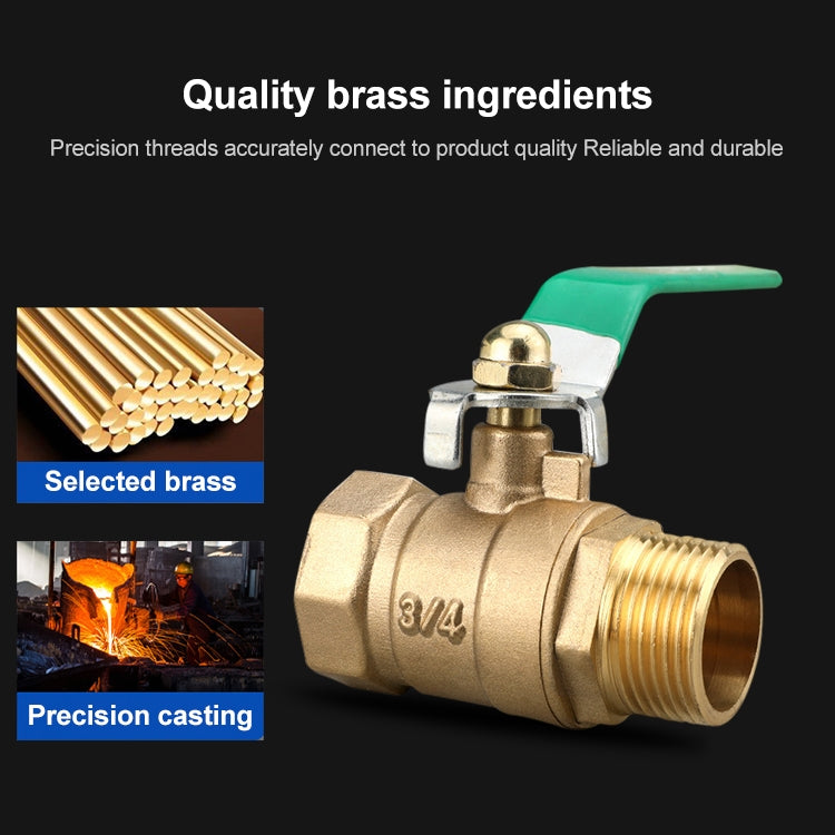 LAIZE Pneumatic Hose Connector Thickened Brass Ball Valve My Store