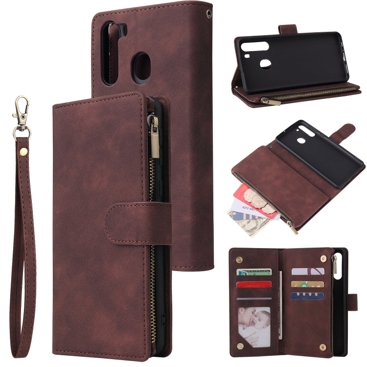 Multifunctional Horizontal Flip Leather Case, with Card Slot & Holder & Zipper Wallet & Photo Frame, Series 3