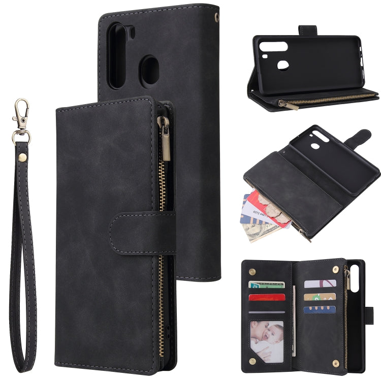 Multifunctional Horizontal Flip Leather Case, with Card Slot & Holder & Zipper Wallet & Photo Frame, Series 3