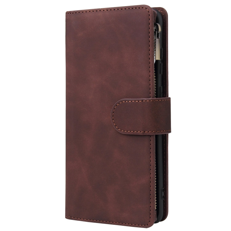 Multifunctional Horizontal Flip Leather Case, with Card Slot & Holder & Zipper Wallet & Photo Frame, Series 3