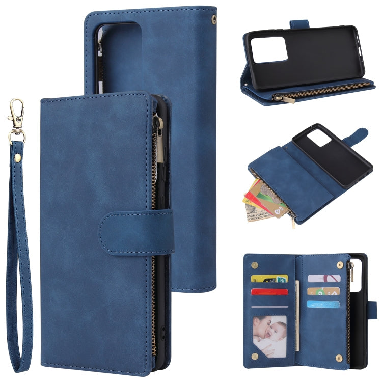 Multifunctional Horizontal Flip Leather Case, with Card Slot & Holder & Zipper Wallet & Photo Frame, Series 3