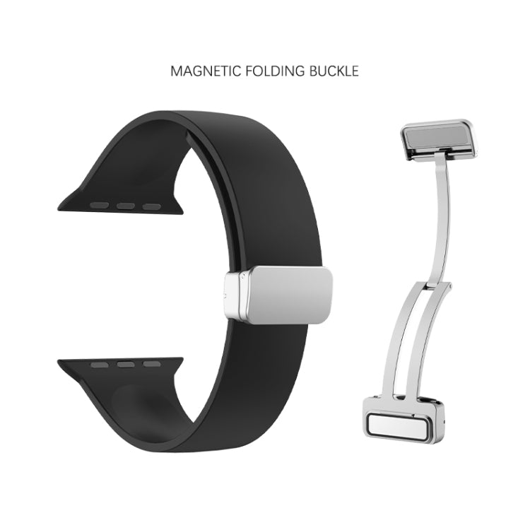 Folding Buckle Silicone Watch Band, Series 2