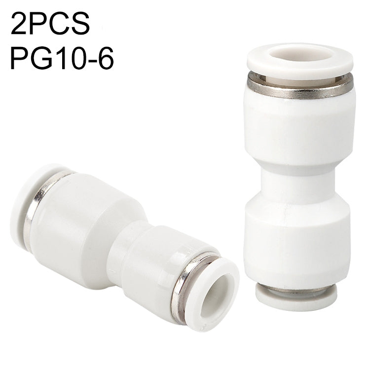 PG10-6 LAIZE 2pcsPG Reducing Straight Pneumatic Quick Fitting Connector My Store