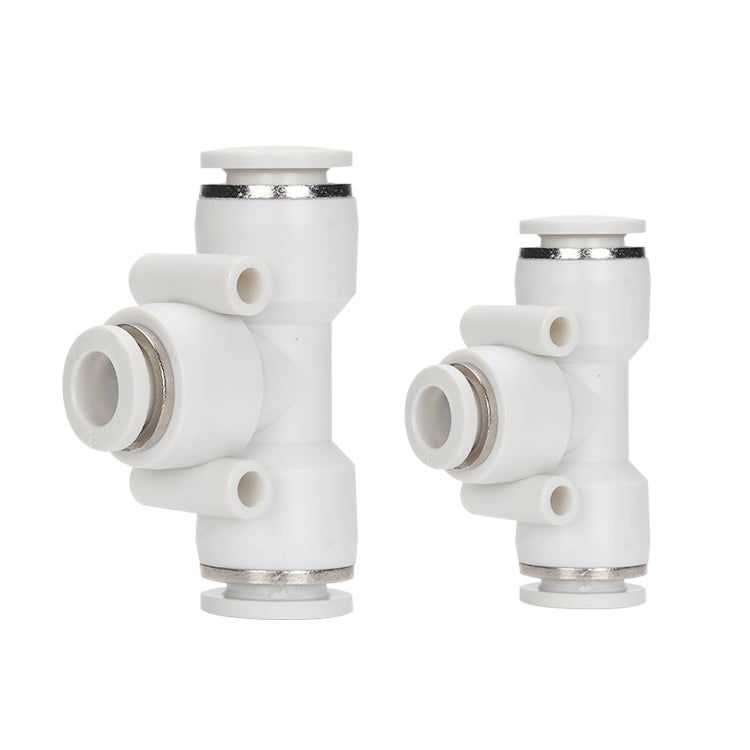 PEG6-4 LAIZE 2pcs PW T-type Tee Reducing Pneumatic Quick Fitting Connector My Store