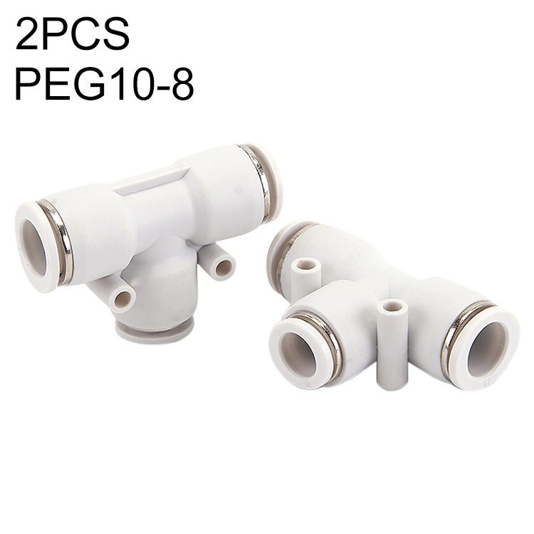 PEG6-4 LAIZE 2pcs PW T-type Tee Reducing Pneumatic Quick Fitting Connector My Store