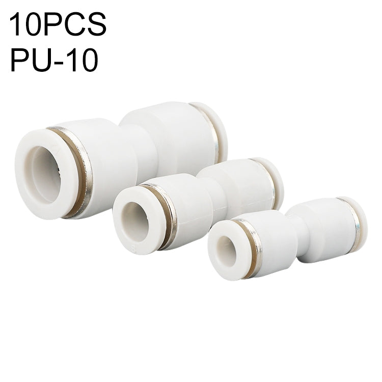 PU-12 LAIZE 2pcs PU Straight Pneumatic Quick Fitting Connector My Store