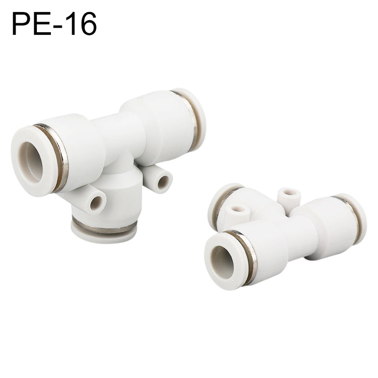 PE-10 LAIZE 2pcs PE T-type Tee Pneumatic Quick Fitting Connector My Store