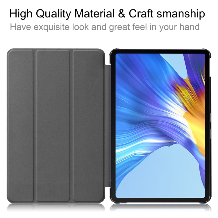 For Huawei MatePad 10.4 inch Solid Color Anti-fall Horizontal Flip Tablet PC Protective Leather Case with Bracket My Store