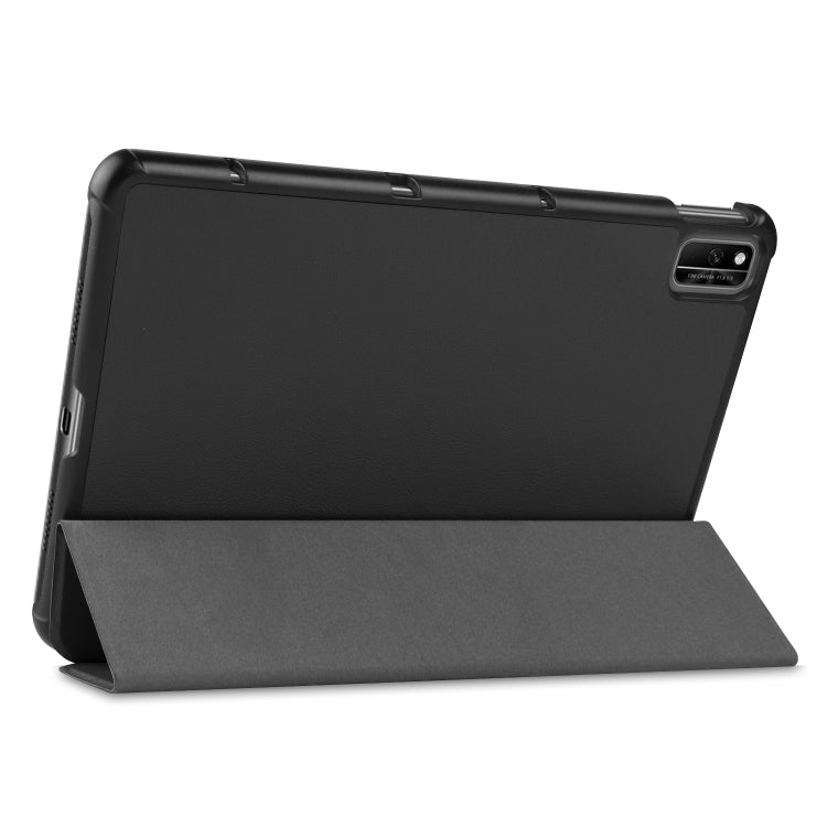 For Huawei MatePad 10.4 inch Solid Color Anti-fall Horizontal Flip Tablet PC Protective Leather Case with Bracket My Store