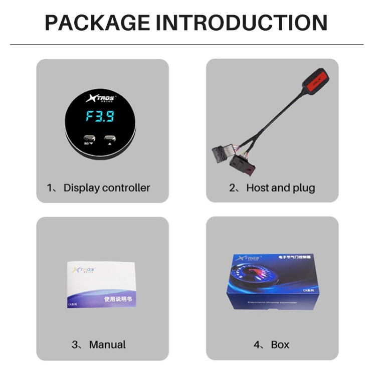 TROS CK Car Potent Booster Electronic Throttle Controller, Series 1