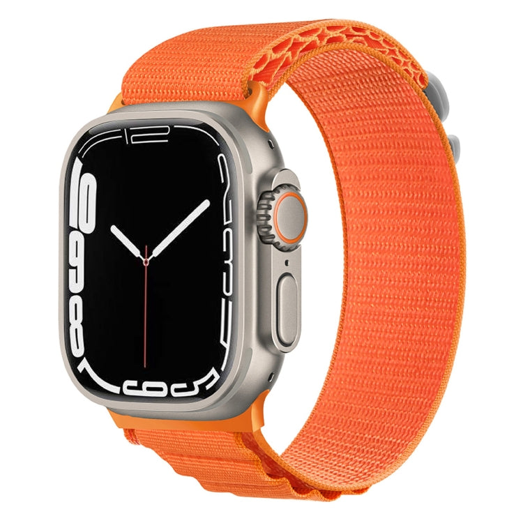 Silver Buckle Nylon Watch Band