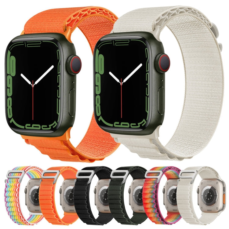 Silver Buckle Nylon Watch Band