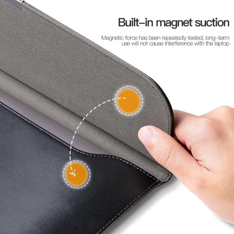 Ultra-thin Leather Laptop Sleeve My Store