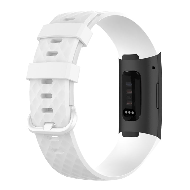 Color Buckle TPU Wrist Strap Watch Band for Fitbit Charge 4 / Charge 3 / Charge 3 SE, Series 2