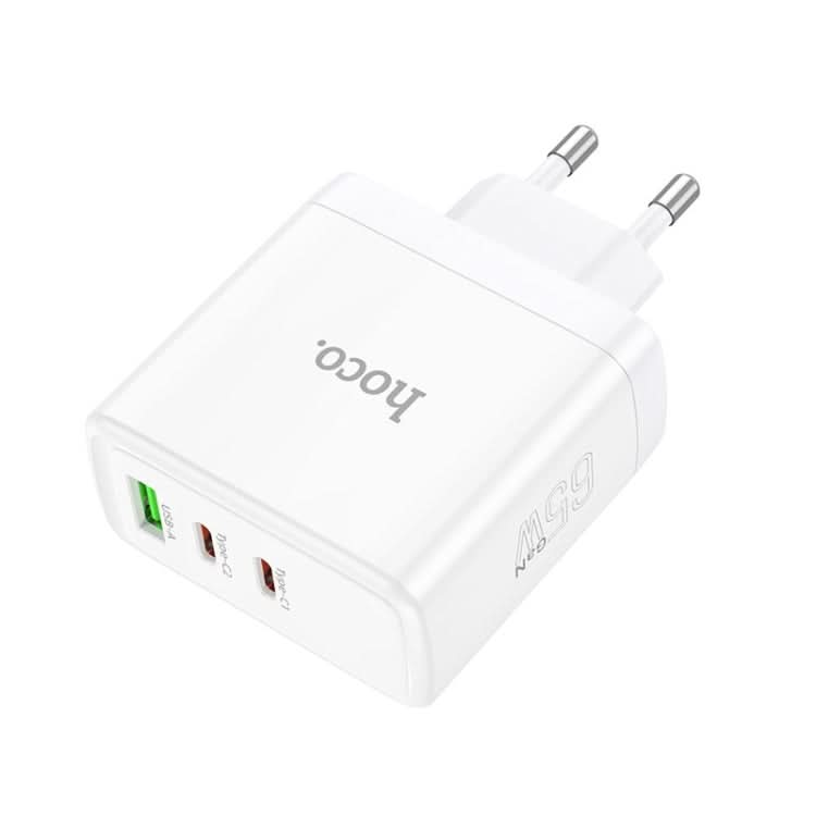 hoco N30 Glory PD 65W USB+ Dual USB-C/Type-C Interface Fast Charge Charger