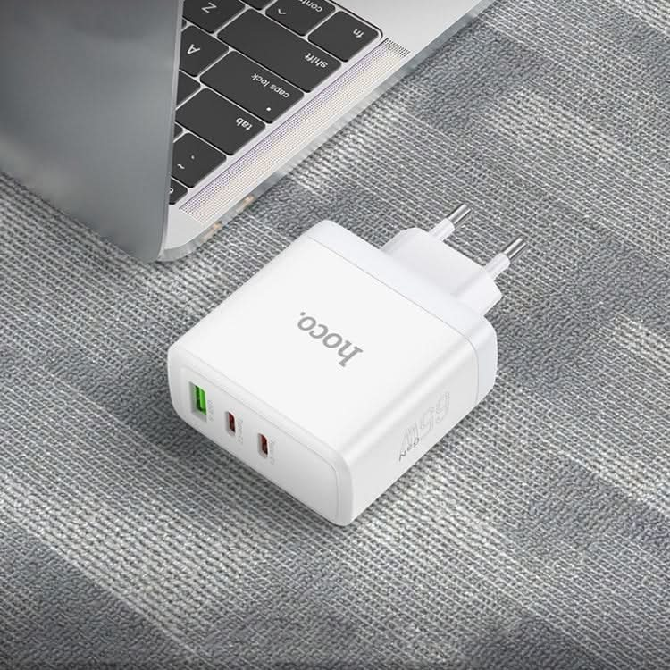 hoco N30 Glory PD 65W USB+ Dual USB-C/Type-C Interface Fast Charge Charger