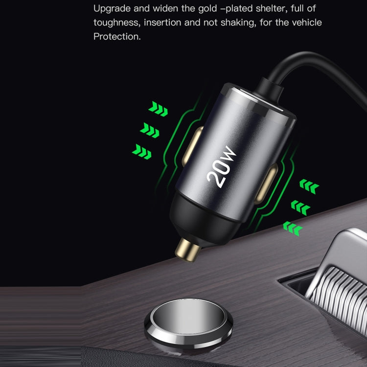 TOTUDESIGN 20W USB Car Fast Charging, Cable Length: 1.2m ÎҵÄÉ̵ê