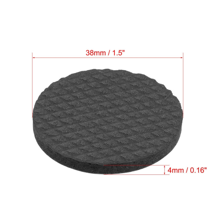 40 in 1 38mm Round Plaid EVA Table Sofa Slip-proof Noise-reducing Foot Pads-Reluova