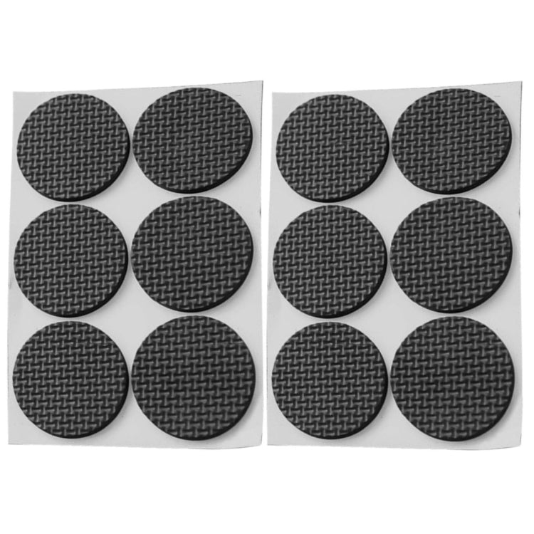 2pcs 46mm Round Plaid EVA Table Sofa Slip-proof Noise-reducing Foot Pads-Reluova