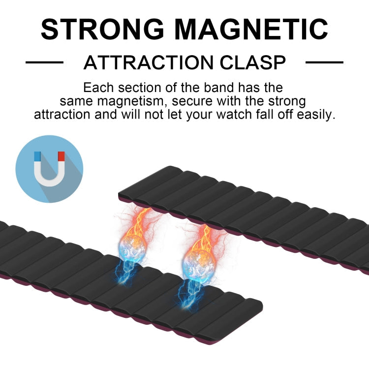 Universal Magnetic Silicone Watch Band