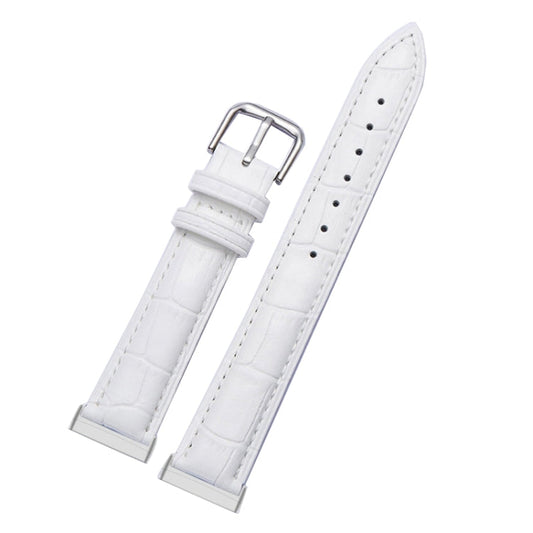 Universal Crocodile Texture Genuine Leather Watch Band