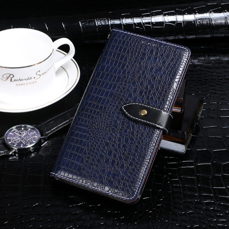 idewei Crocodile Texture Horizontal Flip Leather Case with Holder & Card Slots & Wallet, Series 2