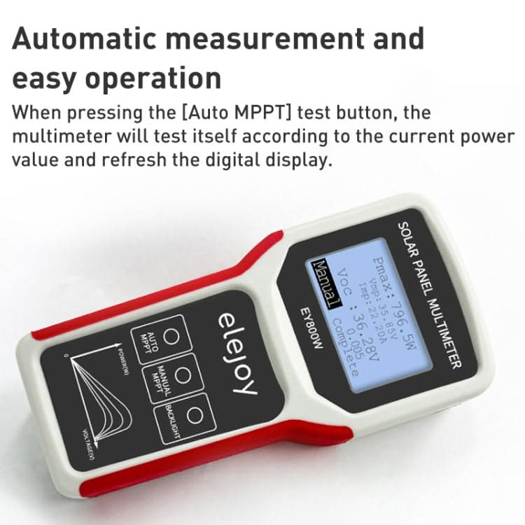 800W Solar Panel Power Supply Multimeter My Store